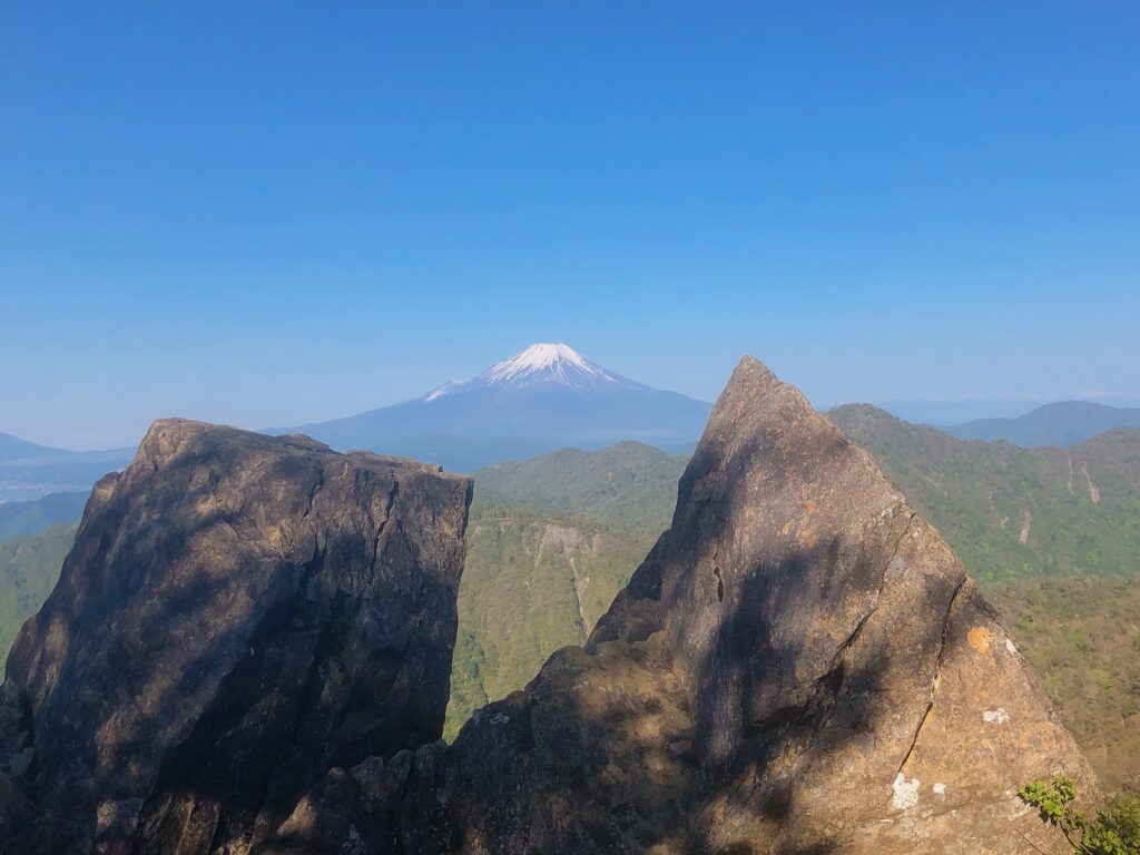 岩越の富士山