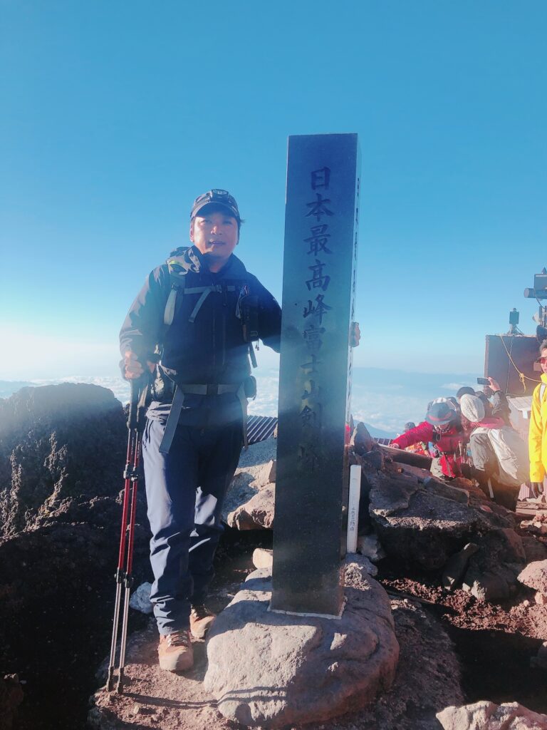 日本最高峰「剣ヶ峰」