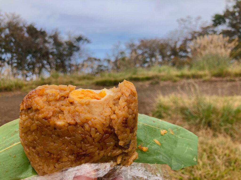 阿蘇名物の「馬玉おにぎり」
ホント美味しかった！