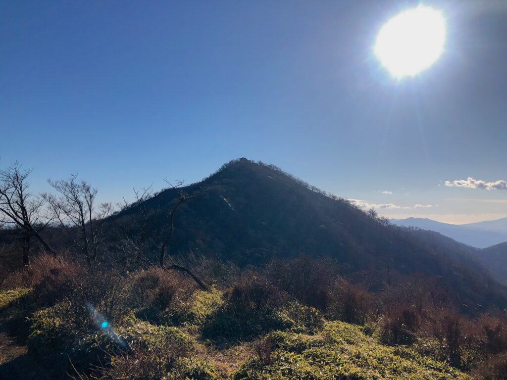 丹沢山に向かいます
振り返ると塔ノ岳