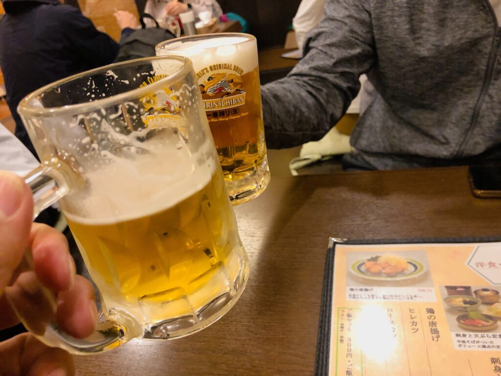 乾杯🍺
最高ですね