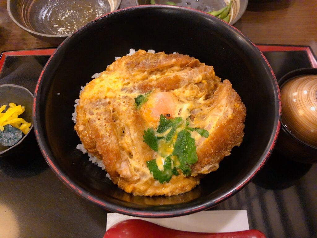 ヒレカツ丼が美味しかった