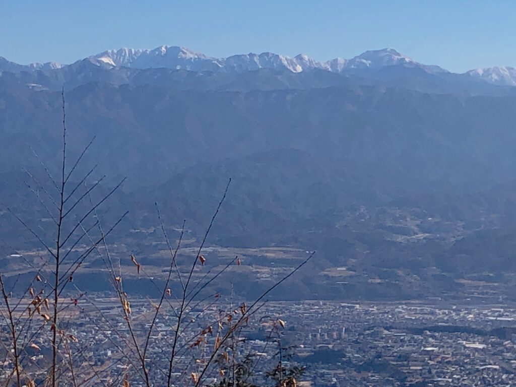 荒川岳、赤石岳、聖岳