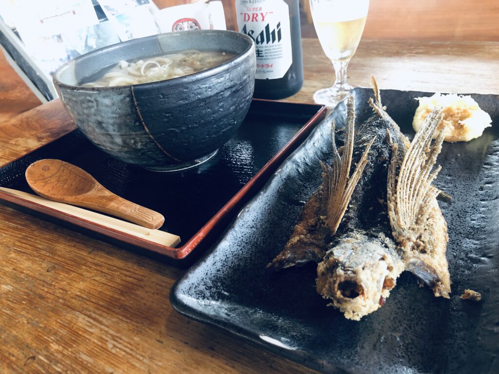 名物のトビウオ(丸ごと一匹)
淡白な白身が美味しかった