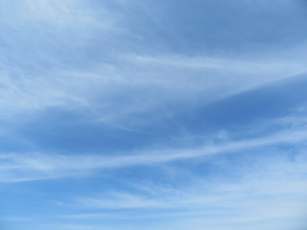 空まで綺麗