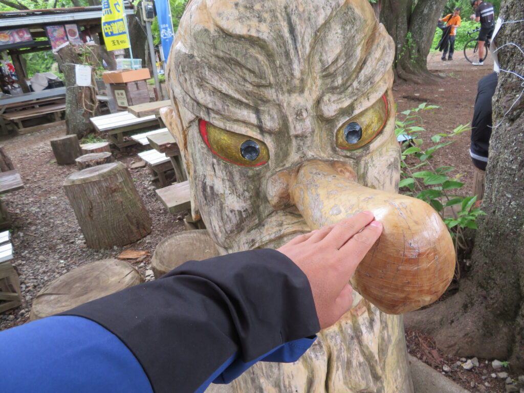 いつものタッチ