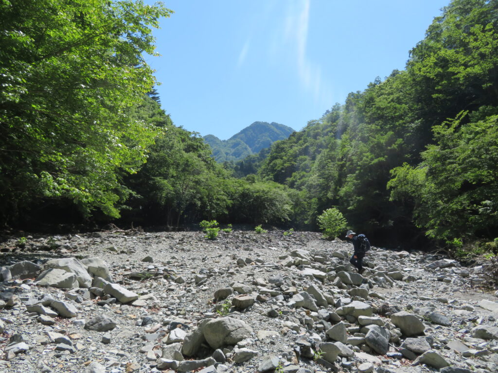 檜洞丸が見えました