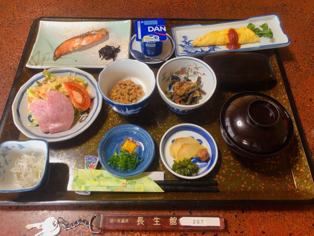 朝食も美味しかった