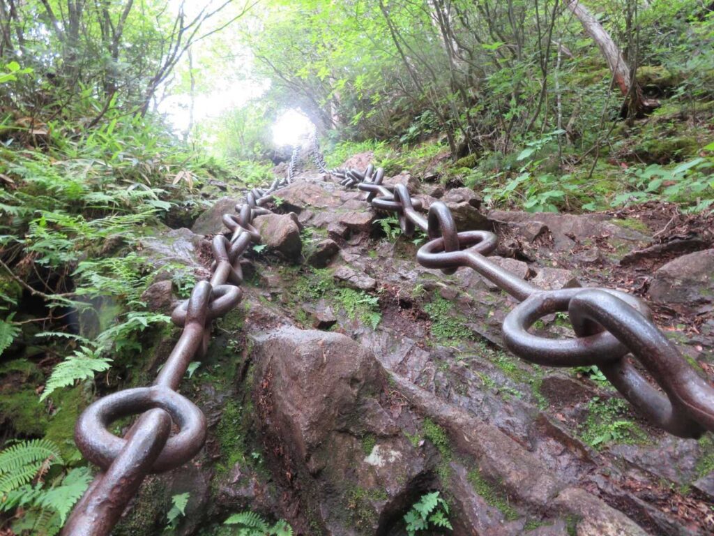 最後の方はほぼ垂直・・・
カニのタテバエより厳しい気が・・・