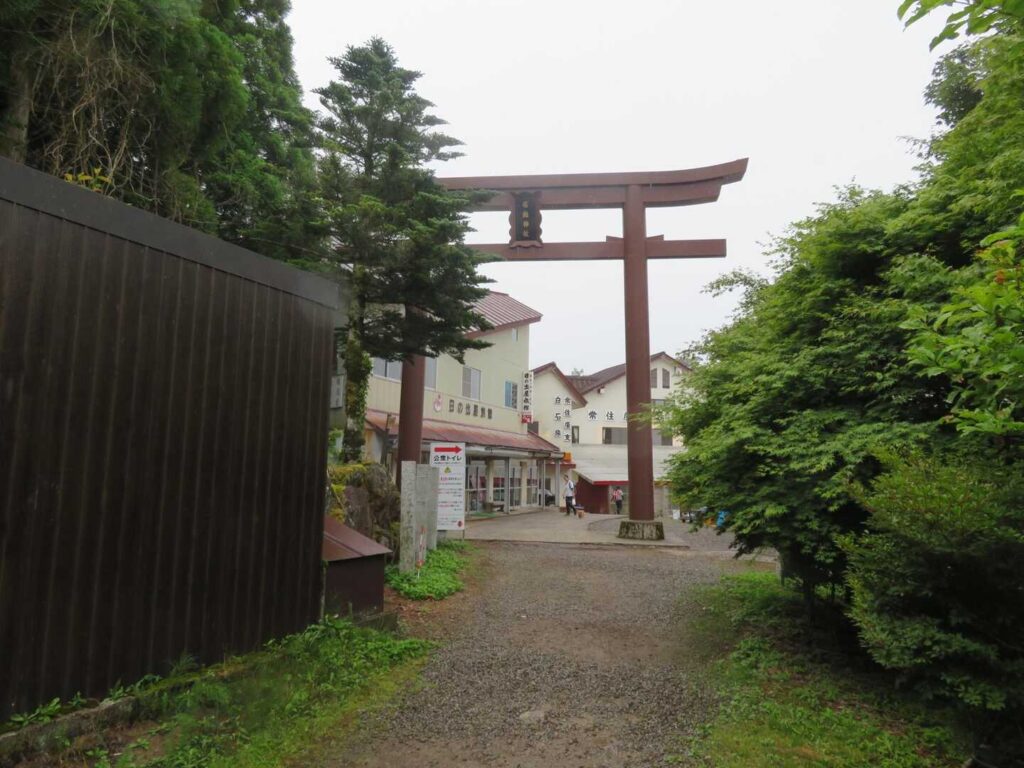 15分ほど歩くと開けた場所へ