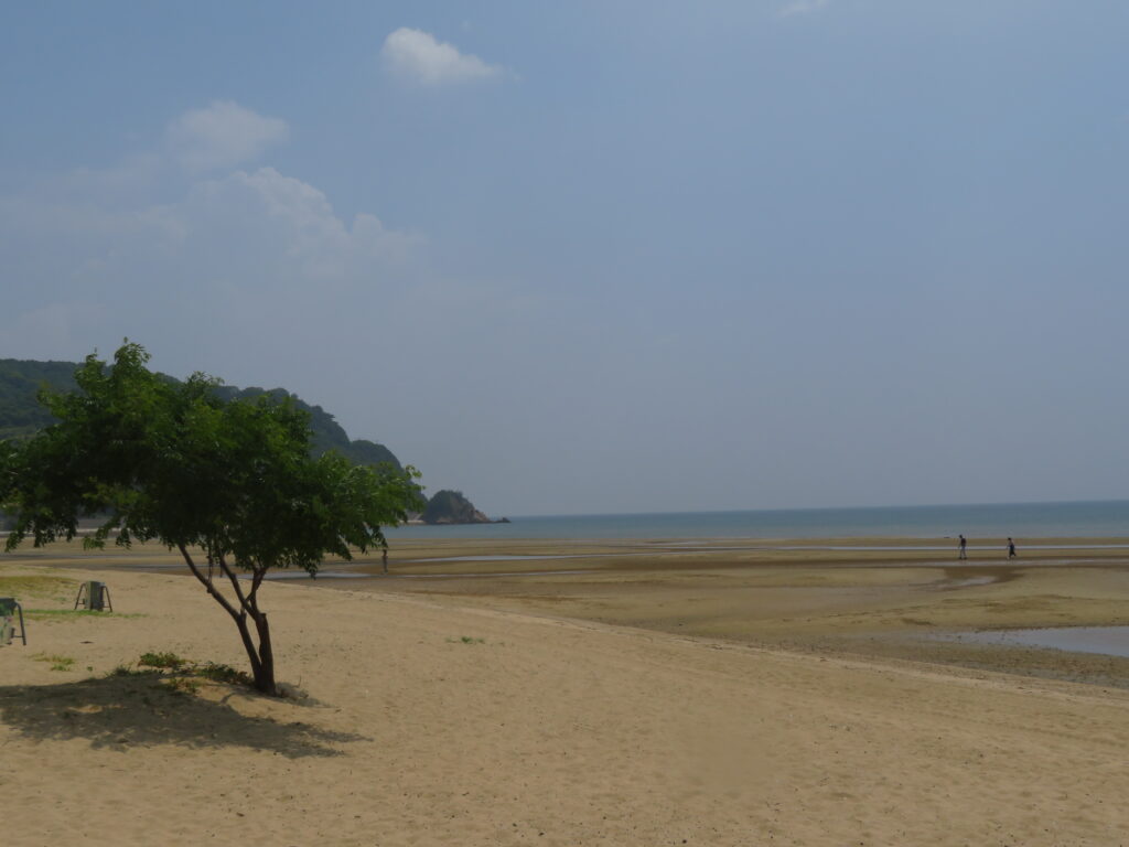 父母ヶ浜(ちちぶがはま)に到着