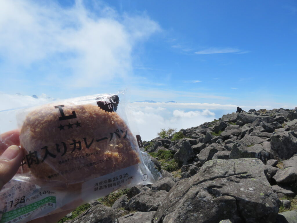 最高の景色を眺めながらのランチ