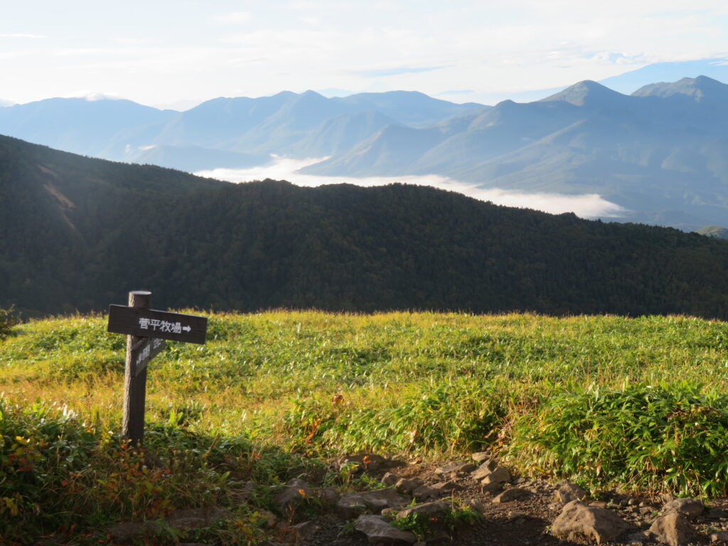 次は四阿山へ向かいます