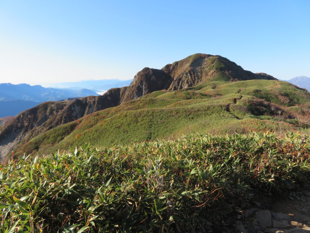 この稜線は素晴らしすぎる