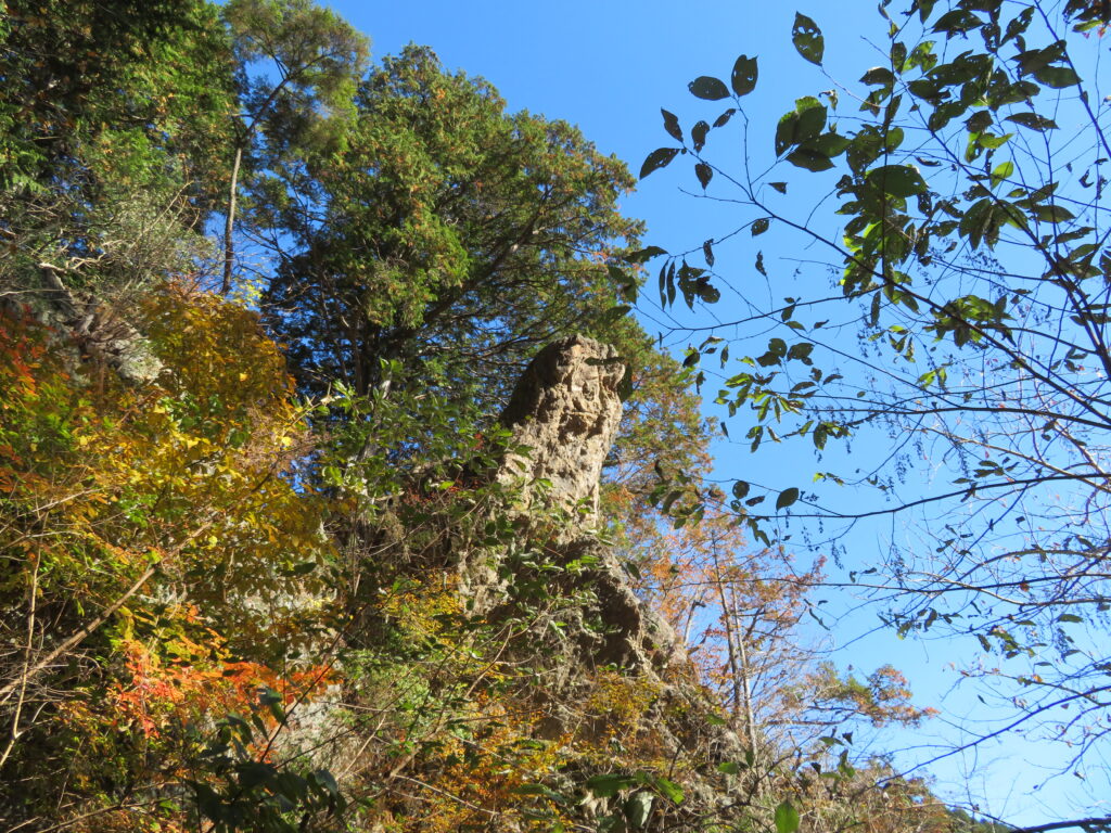 スポット②「天狗岩」