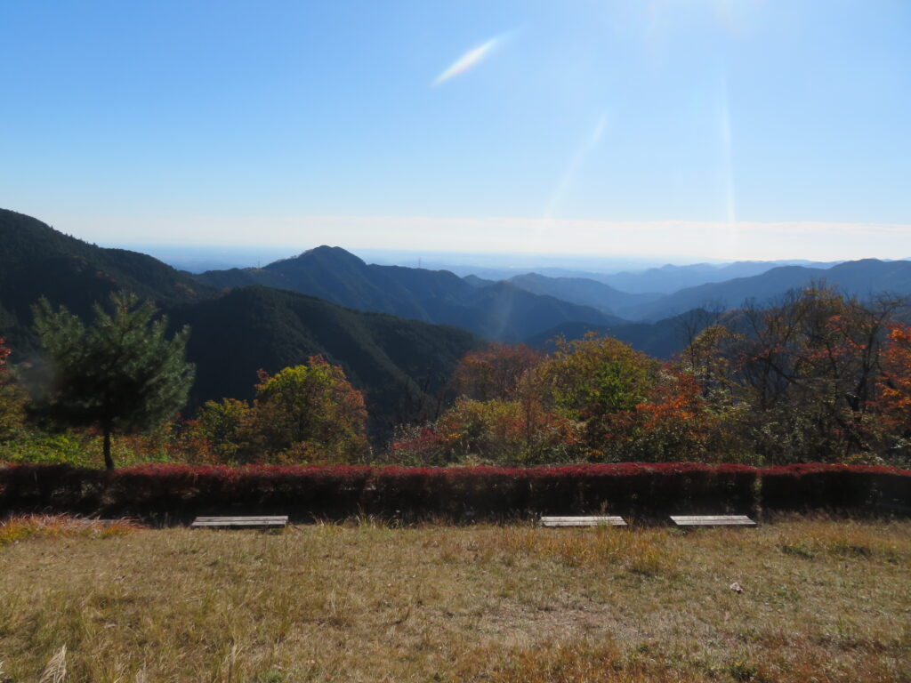 長尾平の先端まで来ました
少し離れていますが、人が少なくて穴場ですね