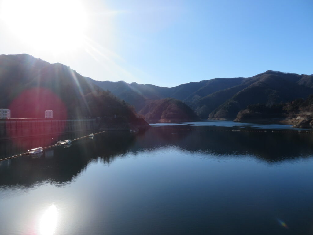 奥多摩湖が美しい！