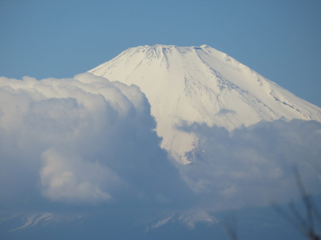 富士山にズームイン