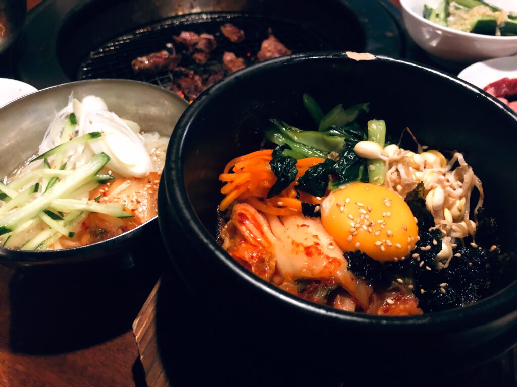 石焼ビビンバと冷麺もいいですね!