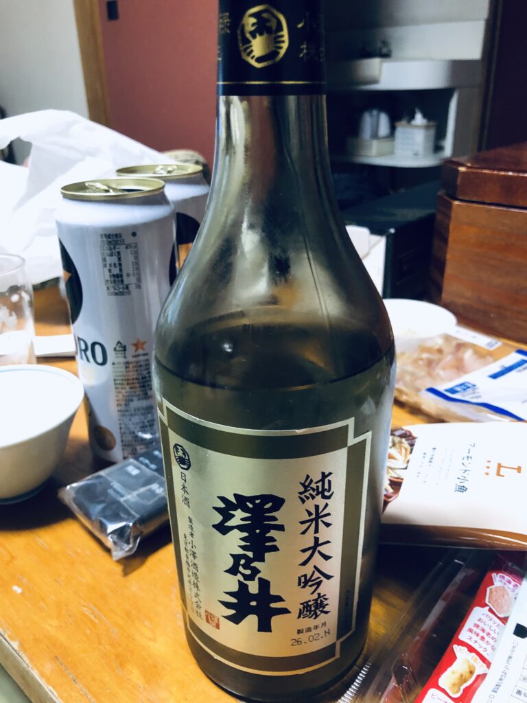 純米大吟醸「澤乃井」
東京都青梅市のお酒ですね