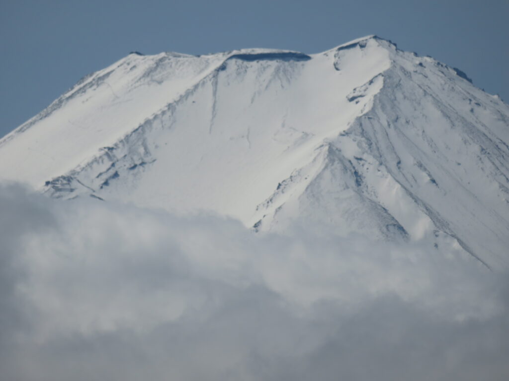 富士山にズームイン