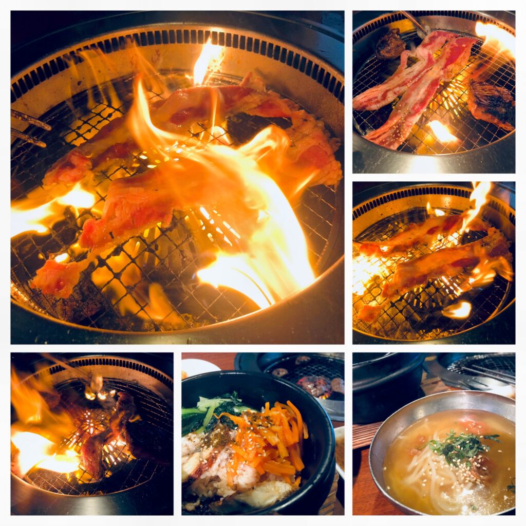 最後は焼肉😄