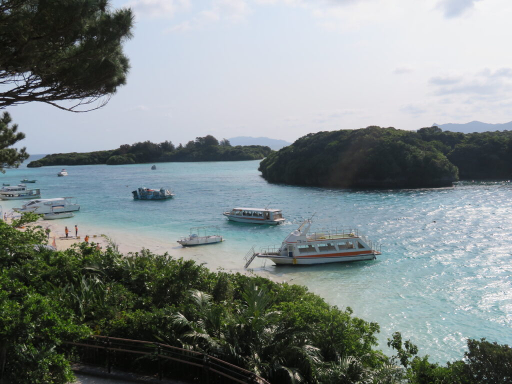 高台にある展望台にきました
ここからの景色が最高です！