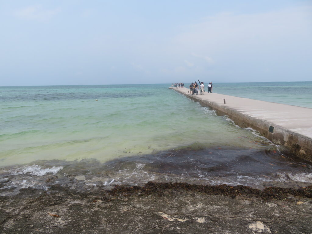 続いて西桟橋へ来ました