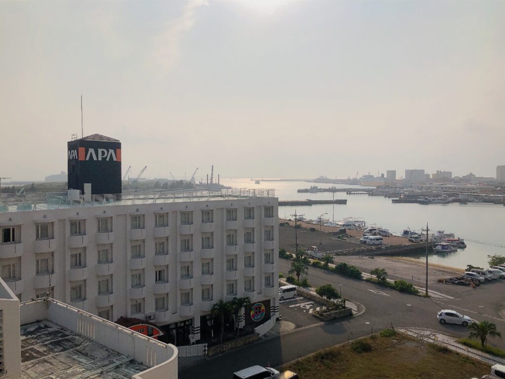 5日目の朝
目になじんだ部屋からの風景