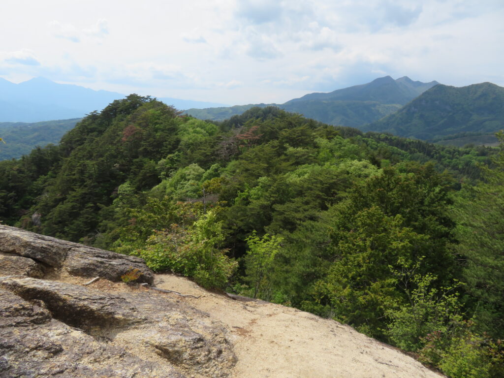 樹林帯を越えたので一望できます