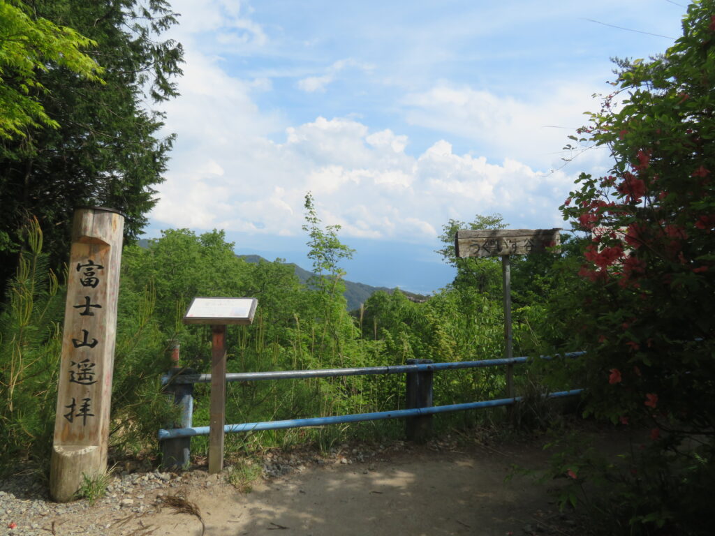 うぐいす谷
富士山見えず・・・
