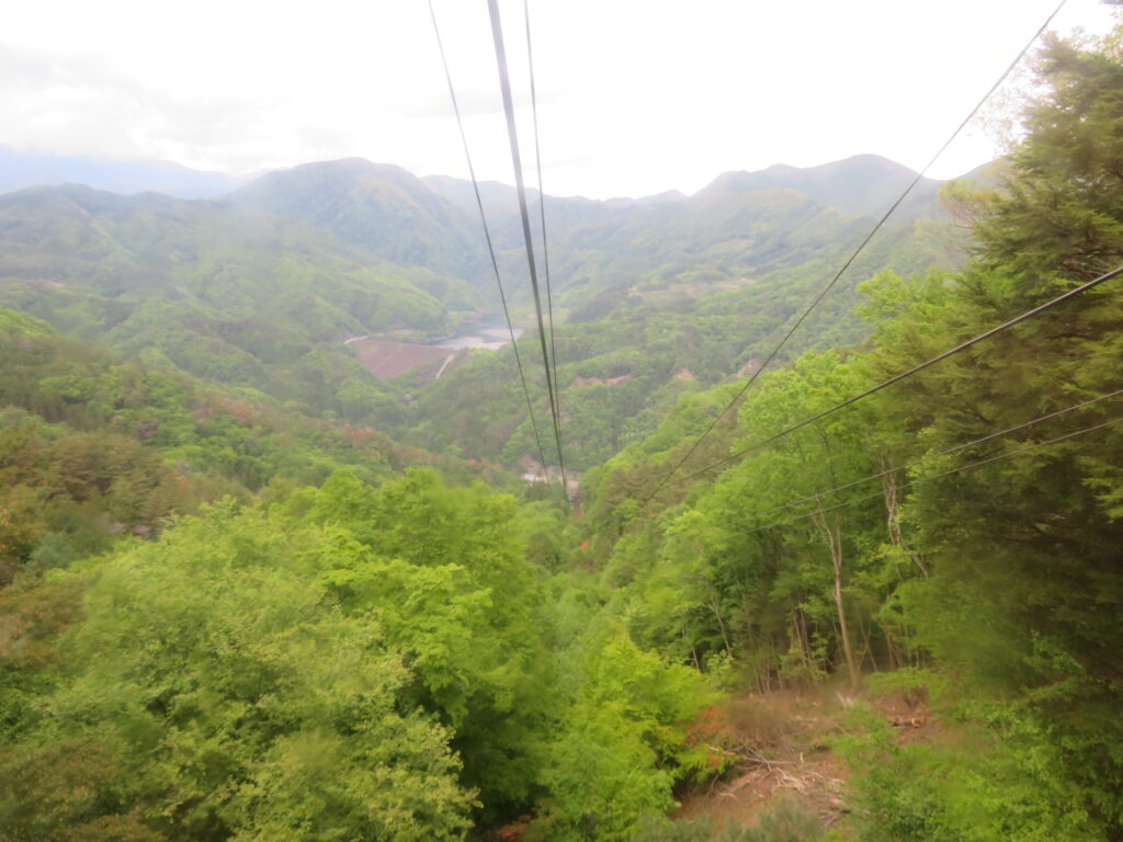 ダムが見えます