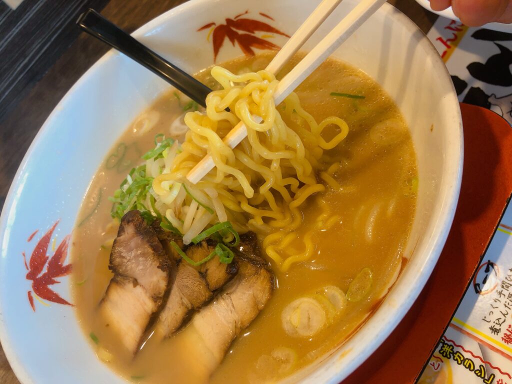 【おまけ】
らーめん世界 長浜店
賤ケ岳登山の下山メシ