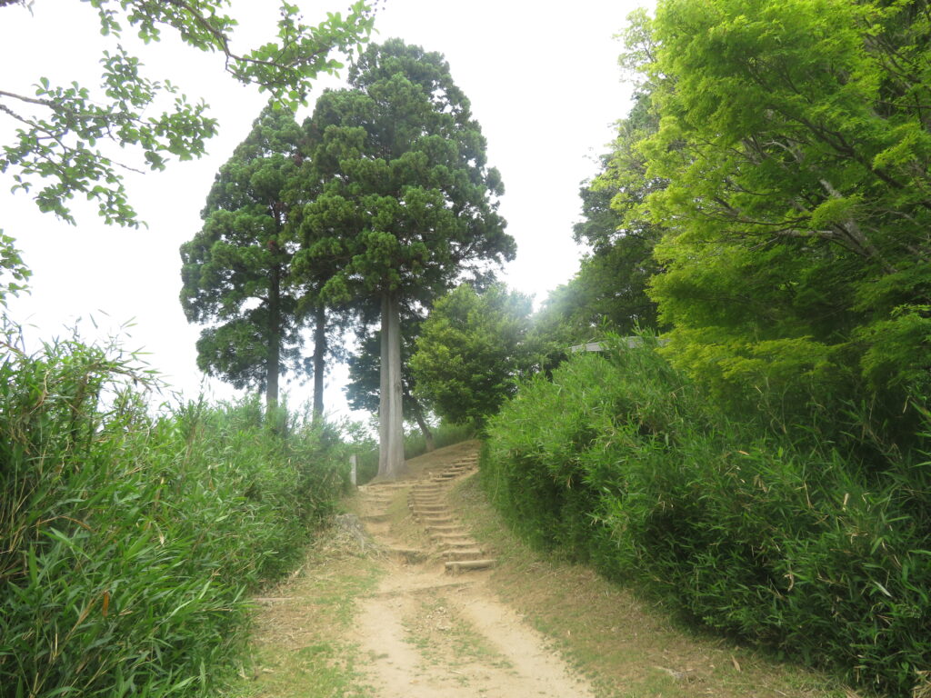 山頂まではあと300ｍほど