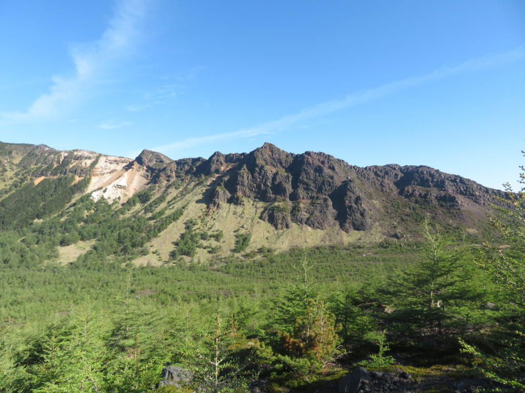 外輪山 その１ 鋸岳方面