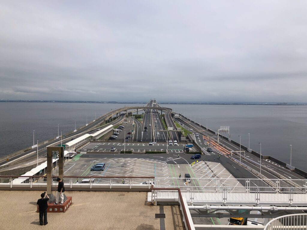 東京湾アクアライン
千葉方面