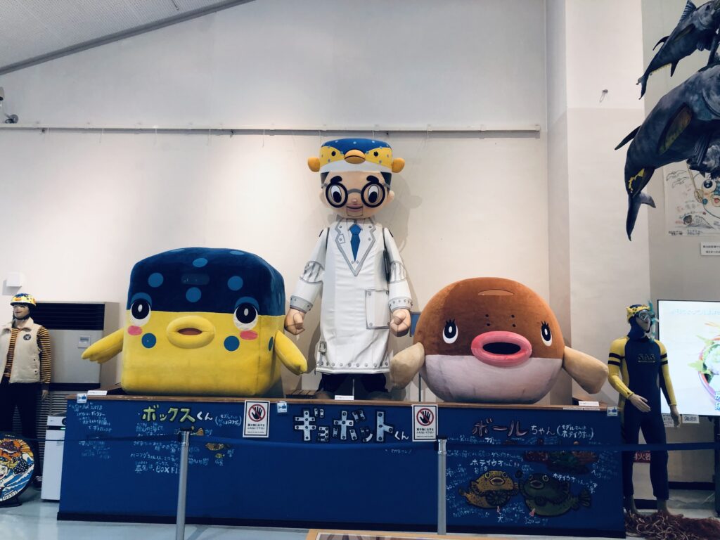 さかなクンギャラリーがあります