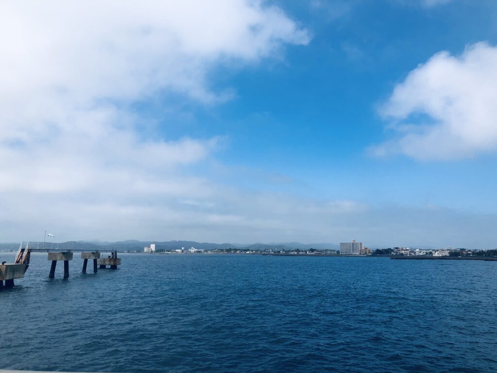 桟橋からの景色
