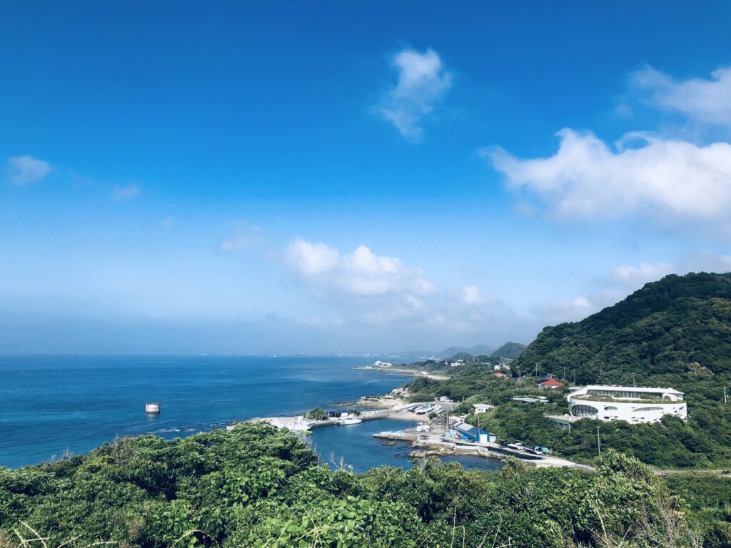 灯台からの景色