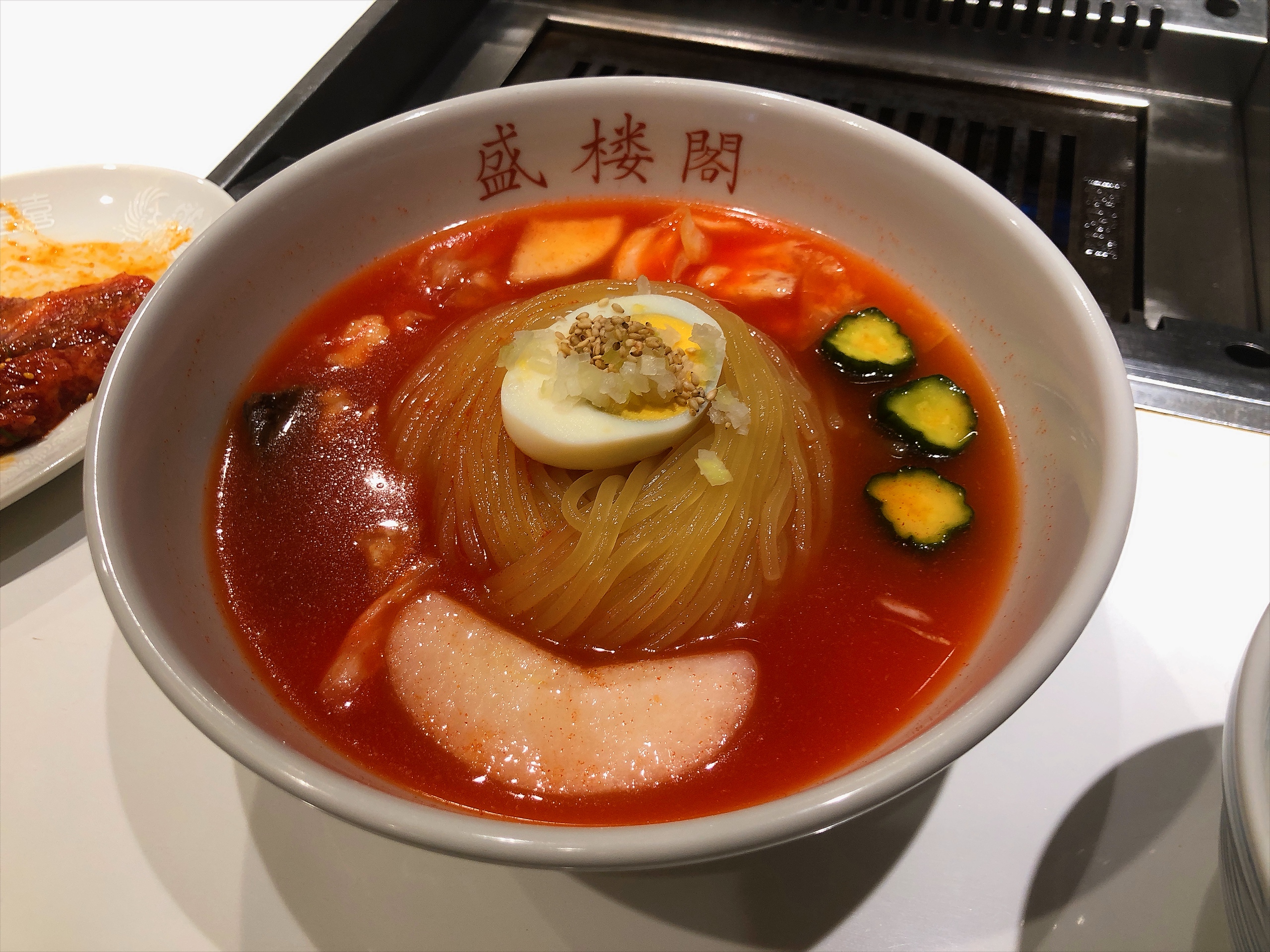 冷麺もきました!
ホント冷麺おいしくて大好きです!
