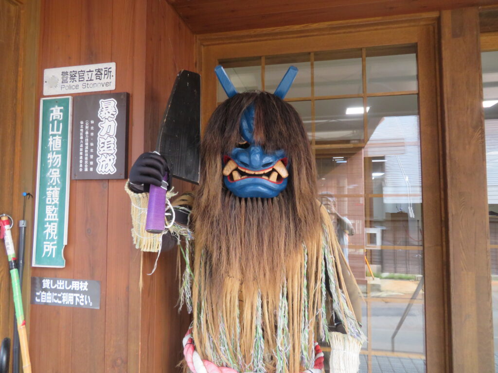 「なまはげ」
秋田を感じますね!