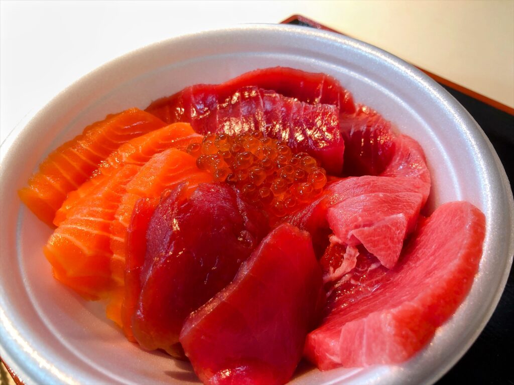 最高の「のっけ丼」が完成!