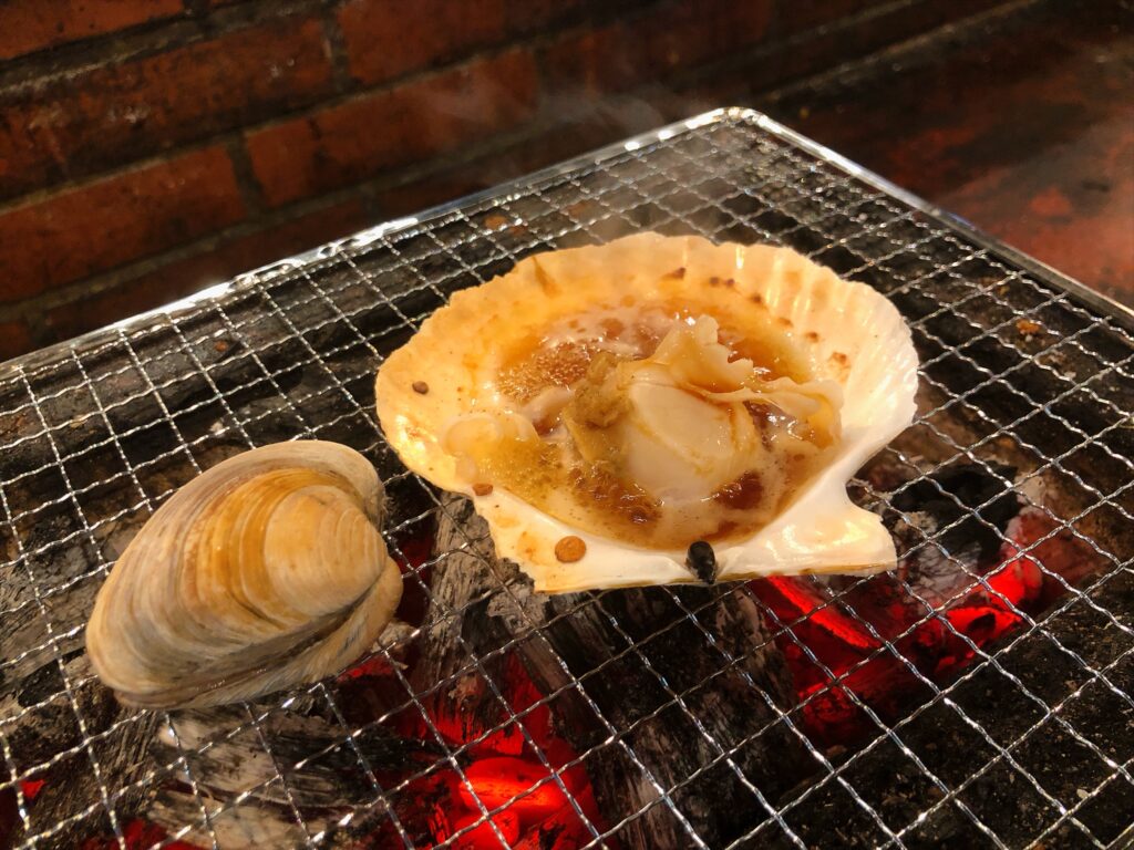 ホタテとハマグリ
プリプリで最高です!